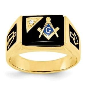 Y2K Masonic Ring: Vintage-Inspired Statement Jewelry for Y2K Aesthetic Lovers