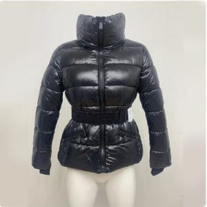 Y2K Padded Puffer Parka Jacket for Cozy Grunge Aesthetic Outfits and Y2K Fashion