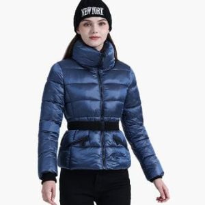 Y2K Padded Puffer Parka Jacket for Cozy Grunge Aesthetic Outfits and Y2K Fashion