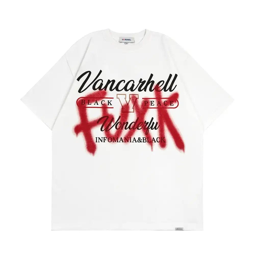 Y2K Rebel Graphic Tee: Embrace the Grunge Aesthetic with Vintage-Inspired Style