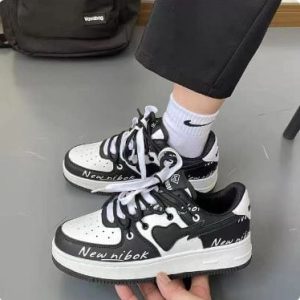 Y2K Round Head Platform Sneakers for Trendy Y2K Aesthetic Outfits and Comfy Style