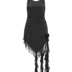 Y2K Ruffle Dress: Cute Coquette Aesthetic for Effortless Y2K Style and Charm