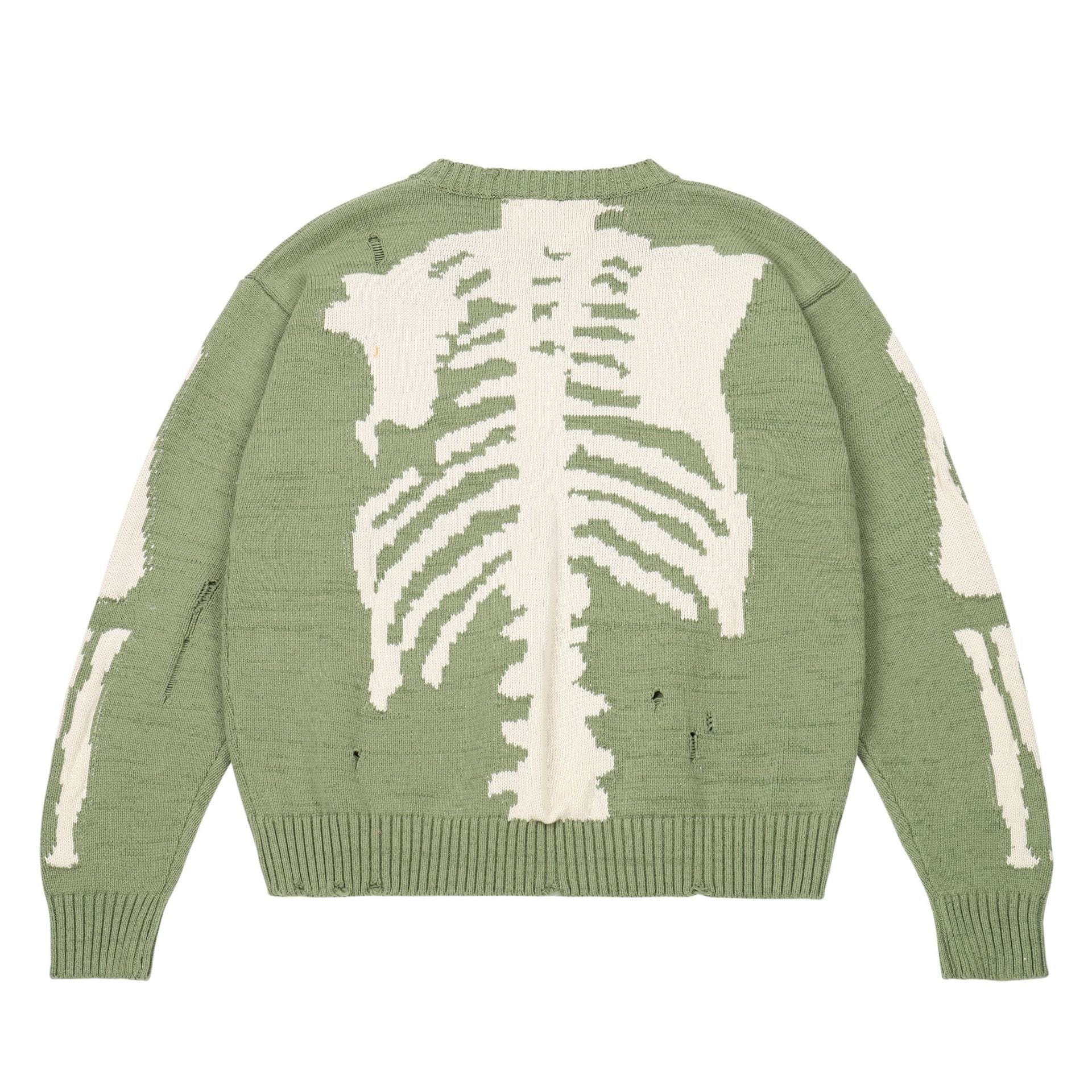 Y2K Skeleton Sweater: Embrace Grunge Aesthetic with a Cute and Comfy Style