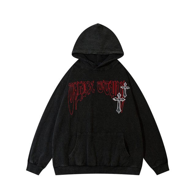 Y2K Speed Demon Hoodie: Embrace Grunge Aesthetic with Comfy Vintage Style