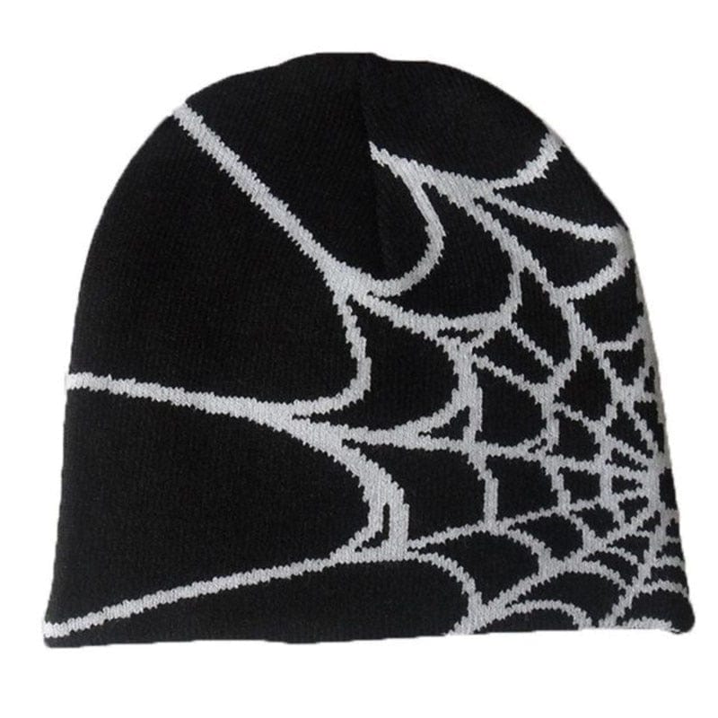 Y2K Spider Beanie: Cute Grunge Aesthetic Accessory for Y2K Fashion Lovers