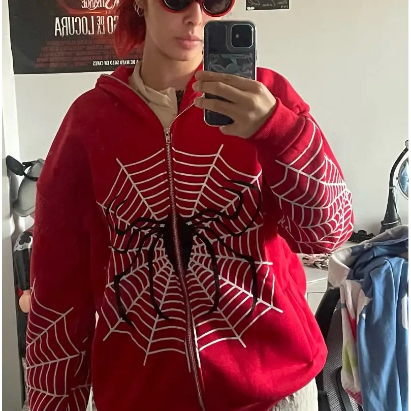 Y2K Spiderweb Inspiration Top - Trendy Grunge Aesthetic Tee for Unique Outfits