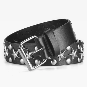 Y2K Star Belt: Trendy Accessory for Coquette Aesthetic and Grunge Style Outfits