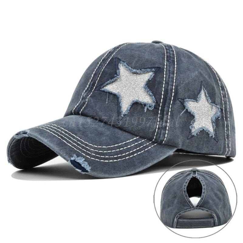 Y2K Star Cap: Trendy Y2K Aesthetic Hat for Stylish Outfits and Aesthetic Looks