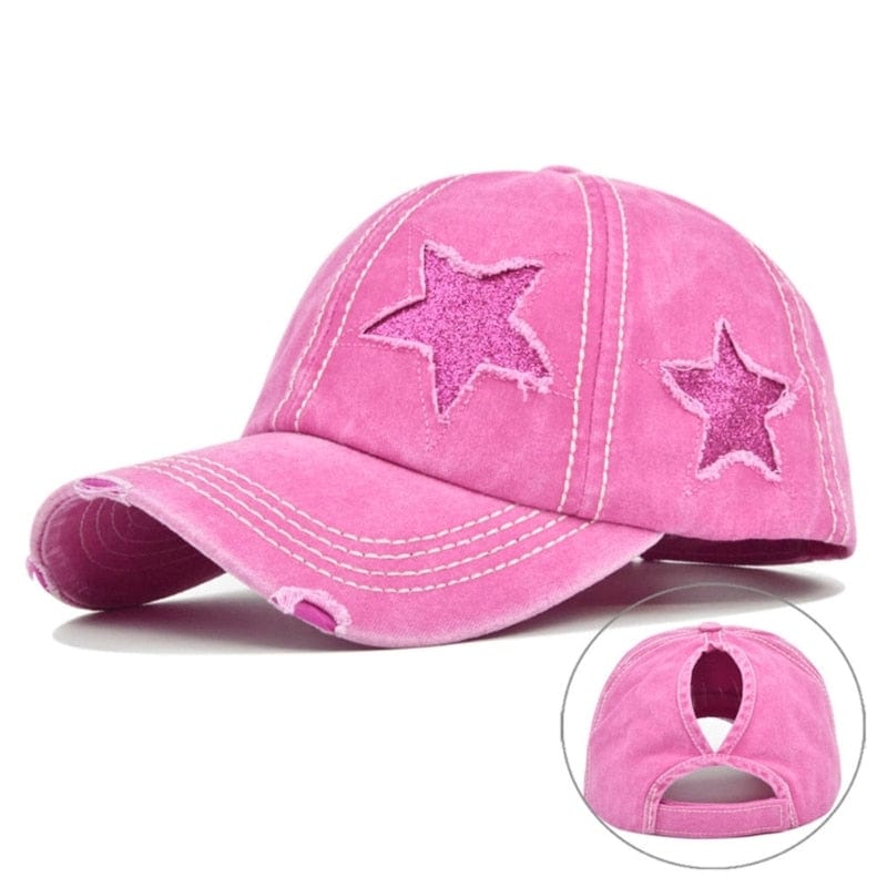 Y2K Star Cap: Trendy Y2K Aesthetic Hat for Stylish Outfits and Aesthetic Looks