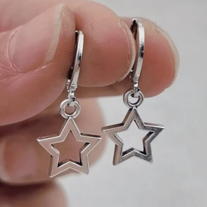 Y2K Star Earrings: Cute Coquette Aesthetic Jewelry for Trendy Outfits