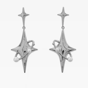 Y2K Star Earrings: Trendy Coquette Aesthetic Jewelry for a Chic Look