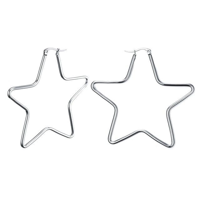 Y2K Star Earrings: Trendy Coquette Aesthetic Jewelry for Y2K Fashion Lovers