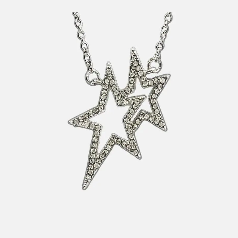 Y2K Star Pendant Necklace - Trendy Coquette Aesthetic Jewelry for Stylish Outfits