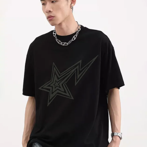 Y2K Star Shirt: Trendy Y2K Aesthetic Top for Stylish Outfits and Aesthetic Looks