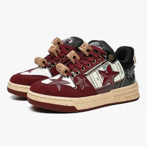 Y2K Star Sneakers: Trendy Footwear for Coquette and Grunge Aesthetic Outfits