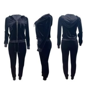 Y2K Velvet Tracksuit: Cozy Retro Aesthetic Outfit for Y2K Fashion Lovers