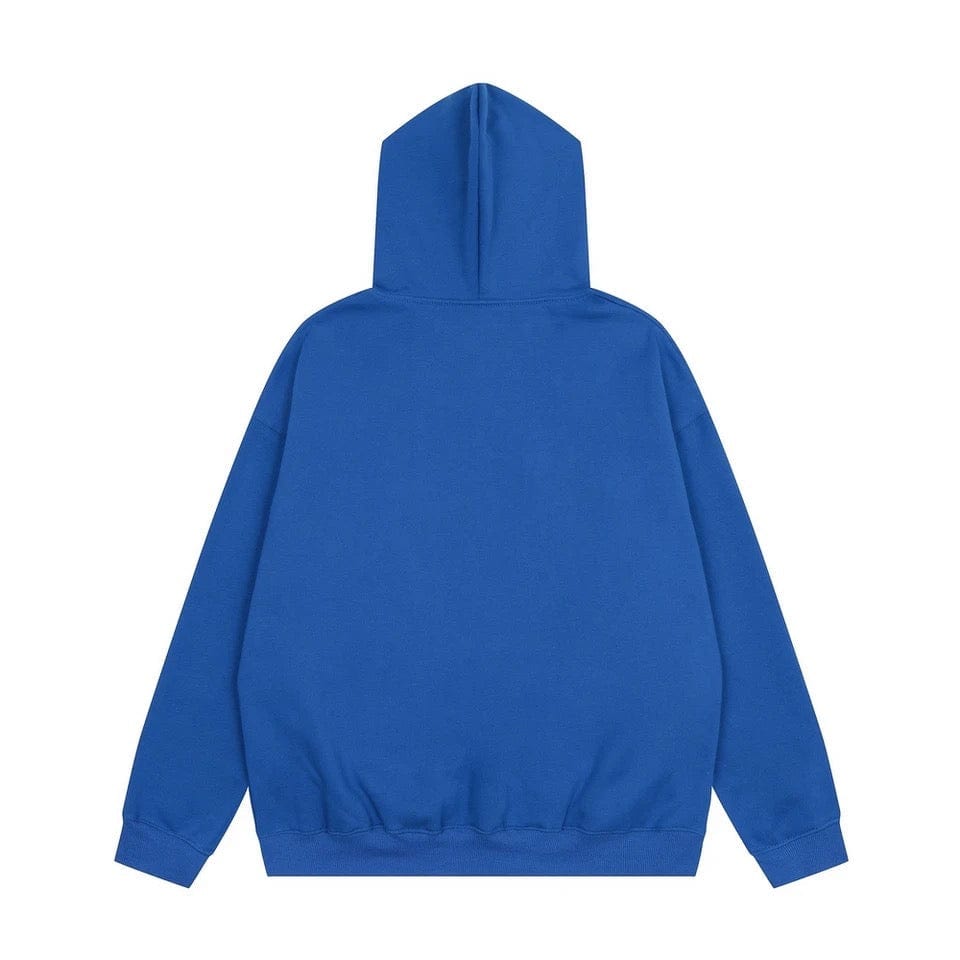 Y2K Vintage Full Zip Hoodie - Retro Aesthetic Layering Essential for Trendy Outfits