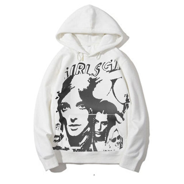 Y2K Vintage Graphic Hoodies: Trendy Aesthetic Tops for Ultimate Retro Style