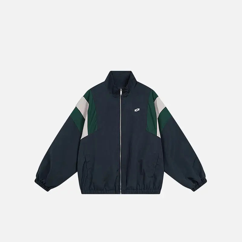 Y2K Windbreaker Jacket: Retro Style Meets Modern Aesthetic for Trendy Outfits