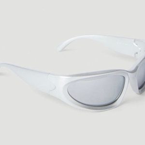 Y2K Wrap Around Sunglasses for Retro Aesthetic Looks and Stylish Y2K Fashion