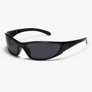 Y2K Wrap Around Sunglasses for Retro Aesthetic Looks and Stylish Y2K Fashion