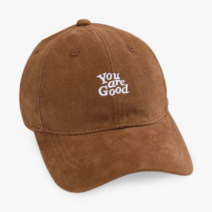 You Are Good' Y2K Aesthetic Cap - Trendy Coquette Style for Fashion-Forward Looks