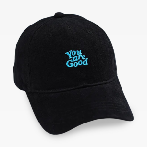 You Are Good' Y2K Aesthetic Cap - Trendy Coquette Style for Fashion-Forward Looks